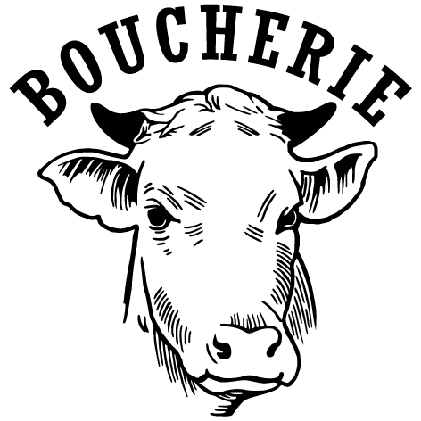 Sticker vache limousine
